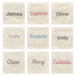 Bashful Black & Cream Puppy with Personalized Cream Jumper