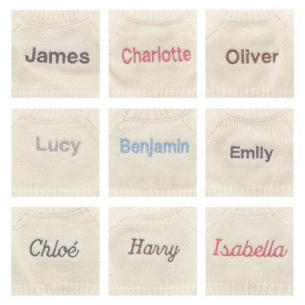 Bashful Giraffe with Personalized Cream Jumper