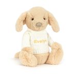 Bashful Luxe Puppy Orlando with Personalized Cream Jumper