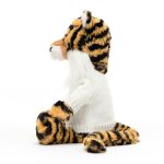 Bashful Tiger with Personalized Cream Jumper