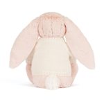 Blossom Blush Bunny 'Cherry' with Personalized Cream Jumper