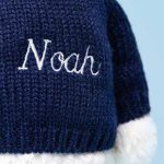 Skipson Lamb with Personalized Navy Jumper