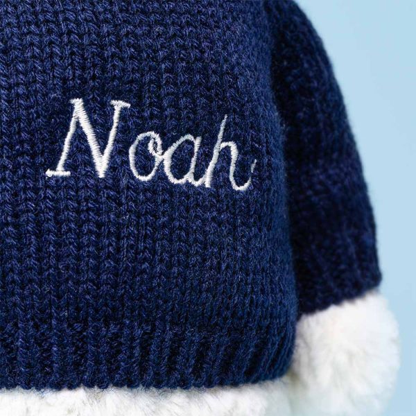 Skipson Lamb with Personalized Navy Jumper