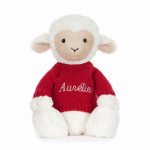 Skipson Lamb with Personalized Red Jumper