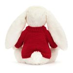 Bashful Twinkle Bunny with Personalized Red Jumper