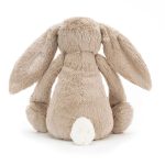 Personalized Bashful Beige Bunny Huge