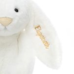 Personalized Bashful Luxe Bunny Luna Huge