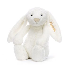 Personalized Bashful Luxe Bunny Luna Huge