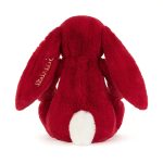 Personalized Bashful Luxe Bunny Scarlett Huge