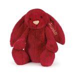 Personalized Bashful Luxe Bunny Scarlett Huge