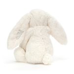 Personalized Bashful Cream Bunny Medium