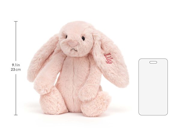 Personalized Bashful Blush Bunny Medium