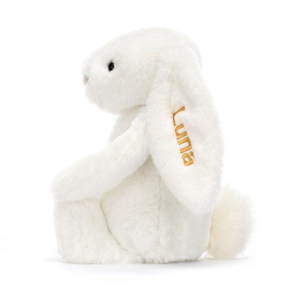 Personalized Bashful Luxe Bunny Luna Medium