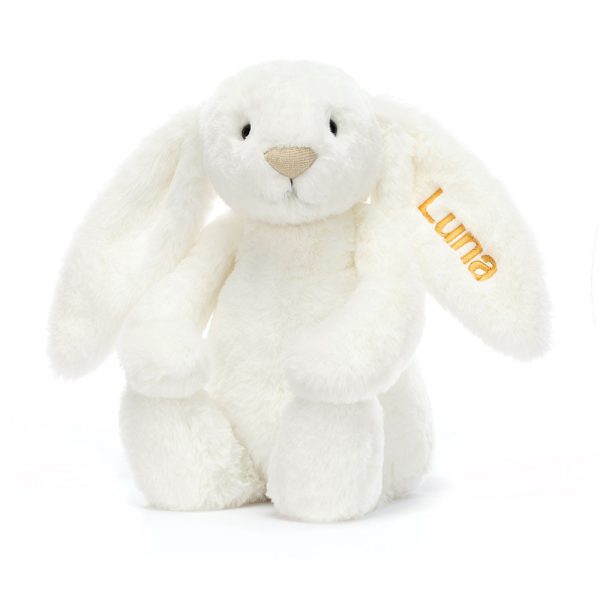 Personalized Bashful Luxe Bunny Luna Medium