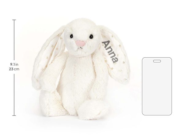 Personalized Bashful Twinkle Bunny Medium