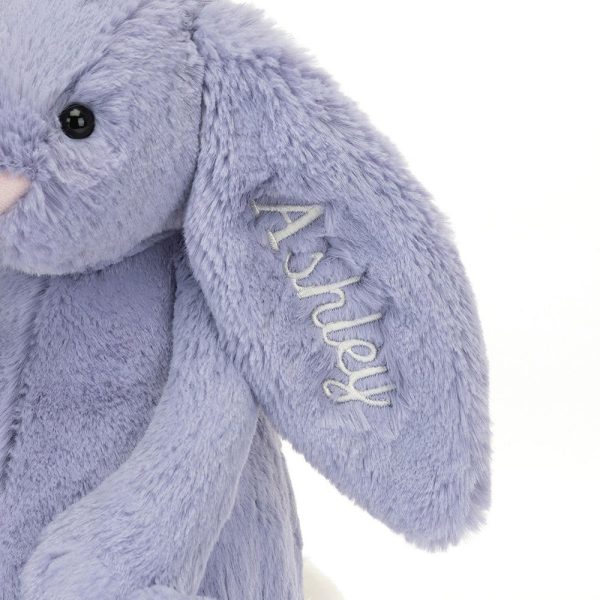 Personalized Bashful Viola Bunny Medium