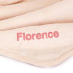 Personalized Bashful Blush Bunny Blankie