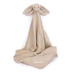 Personalized Bashful Beige Bunny Blankie