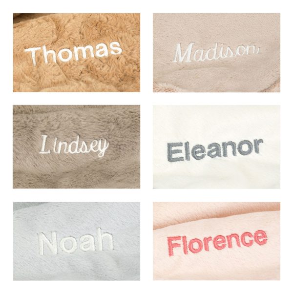 Personalized Smudge Elephant Blankie