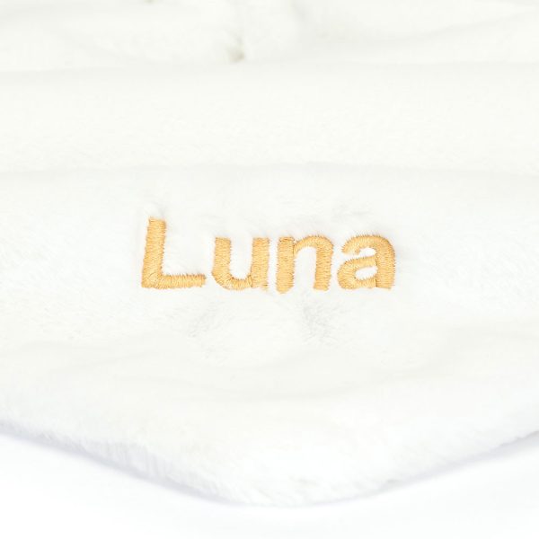 Personalized Bashful Luxe Bunny Luna Soother