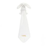 Personalized Bashful Luxe Bunny Luna Soother