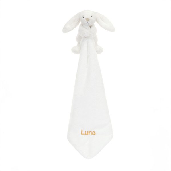Personalized Bashful Luxe Bunny Luna Soother