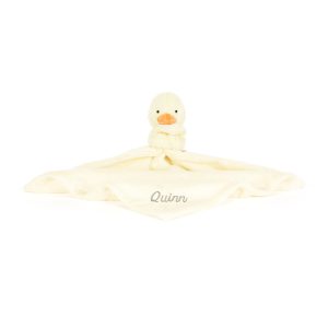 Personalized Bashful Duckling Soother