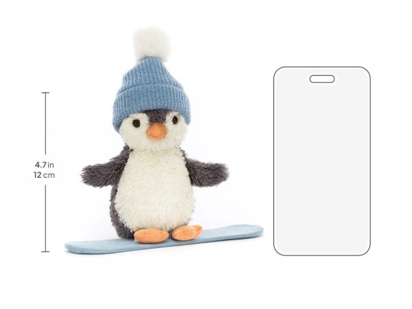 Peanut Penguin Snowboarding