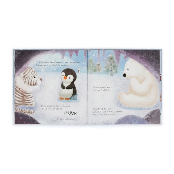 Peanut Penguin’s Perfect Present Book and Peanut Penguin Medium