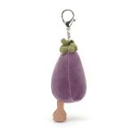 Amuseables Eggplant Bag Charm